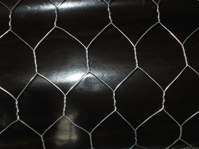Metal Hexagonal 2 Inch Wire Mesh Hot Dipped Galvanized 50mm x 50mm
