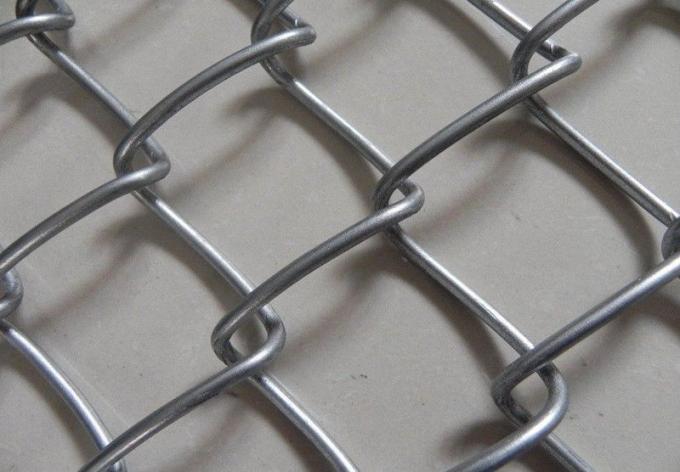 Plastic / Galvanised Chain Link Fencing For Garden , Chain Wire Fencing 0