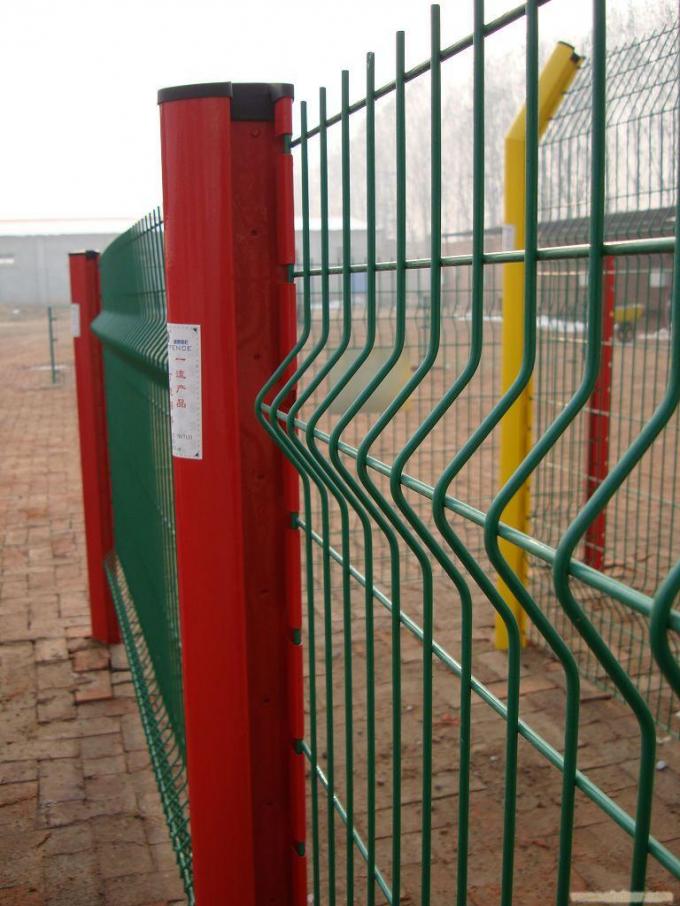 Custom PVC Welded Wire Mesh Fencing 200mm x 50mm For Road Airport 0