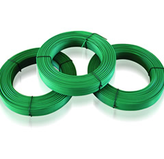 Multi - Purpose PVC Coated Galvanised Iron Wire 1.5 / 2.4mm 105m / Roll for Gardening 0