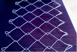 Residential Sites Standard Galvanized Chain Link Fencing 50mm/BWG 14 1