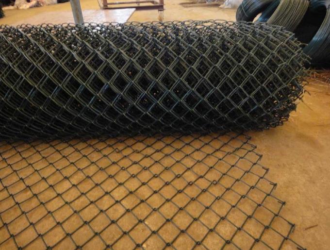 Plastic / Galvanised Chain Link Fencing For Garden , Chain Wire Fencing 1