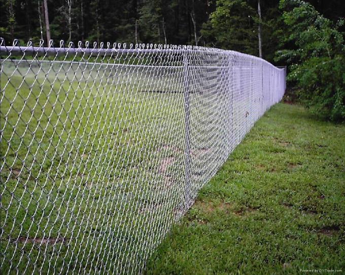 Standard Knuckled Selvage Chain Link Mesh 11.5 Gauge For Garden Fencing 0