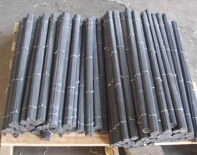 3.2mm Bblack Annealed Steel Wire , Dark Annealed Wire U Type Wire 2450mm 1