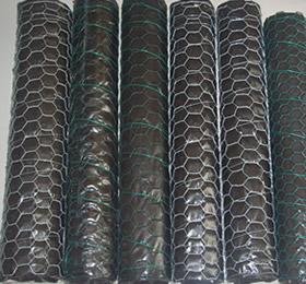 Agriculture Hexagonal Chicken Wire Mesh / Galvanised Wire Netting 50m Roll 0