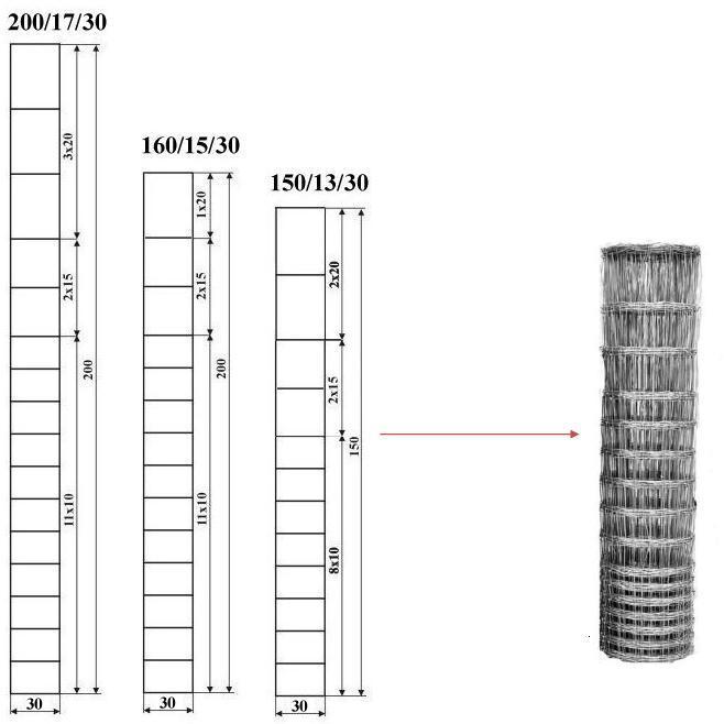 High Strength Class 1 Zinc Coating Field Wire Fence With Hinge Joint 2.0mm Dia 0