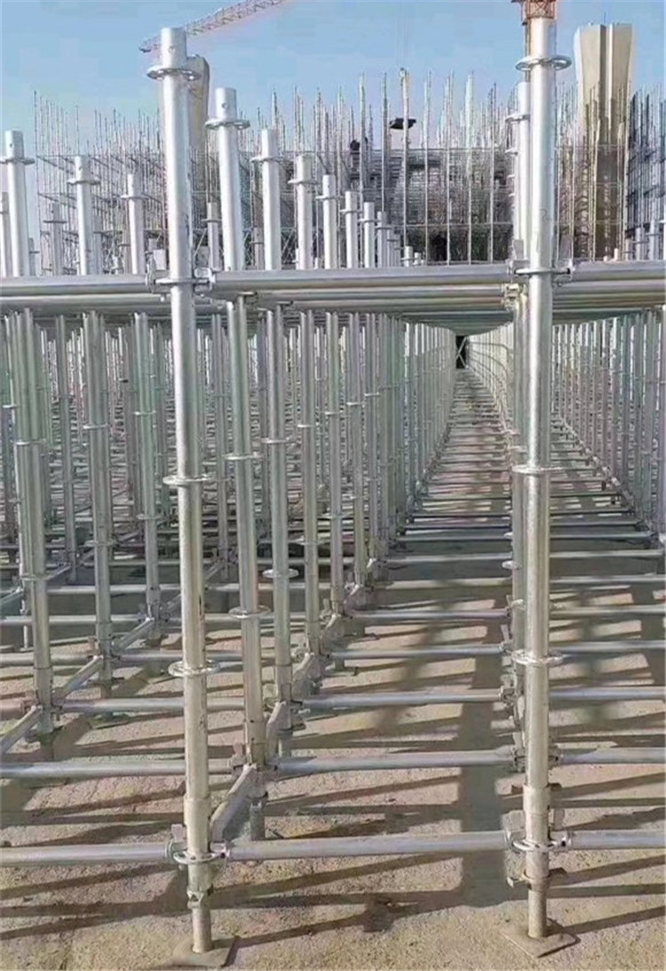 Ring Lock Scaffolding System For High Rise Building Construction09