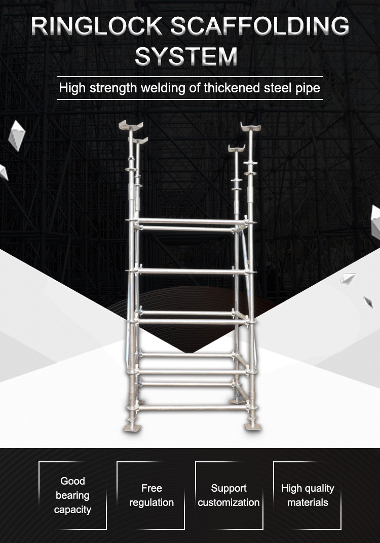 Ring Lock Scaffolding System For High Rise Building Construction10