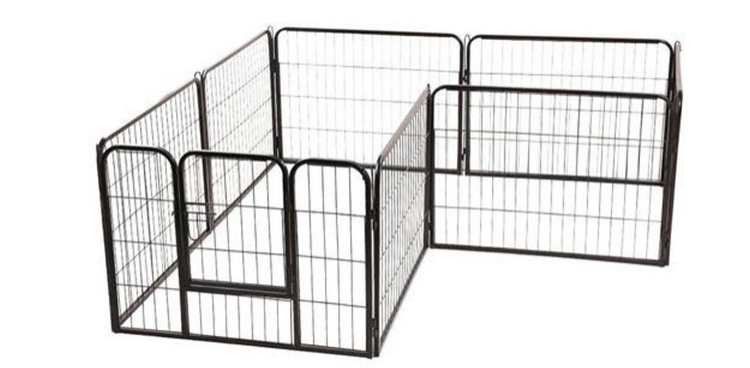 Temporary Large Outdoor Dog Fence Panel Folding Breeding Pet Pen05