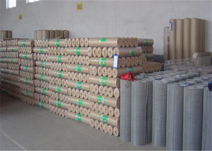 Decorative Zinc Coated Welded Steel Wire Mesh 12.5 Gauge Anticorrosion 0