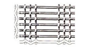 Acid Resisting Galvanized / Stainless Steel Pre Crimped Wire Fencing , SGS 5