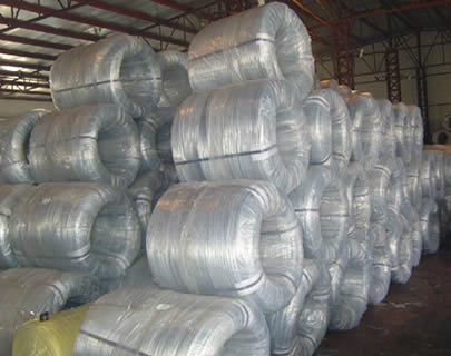 0.5 - 5.0mm Hot Dipped Galvanized Iron Wire , Low Carbon Steel Wire Bright Shiny Surface 0