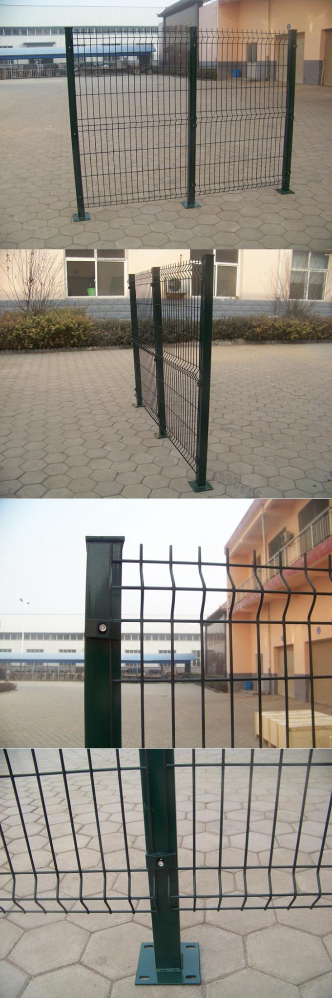 PVC Coated Powder Coated 3D Welded Wire Mesh Panel for Fencing 0