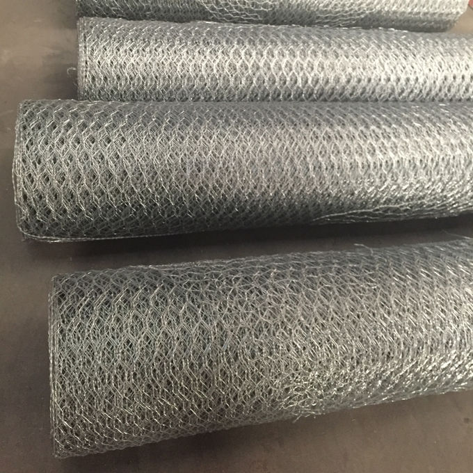 Galvanized Weaving Hexagonal Wire Netting for Bumper Cars 16 Gauge 1 Inch 0