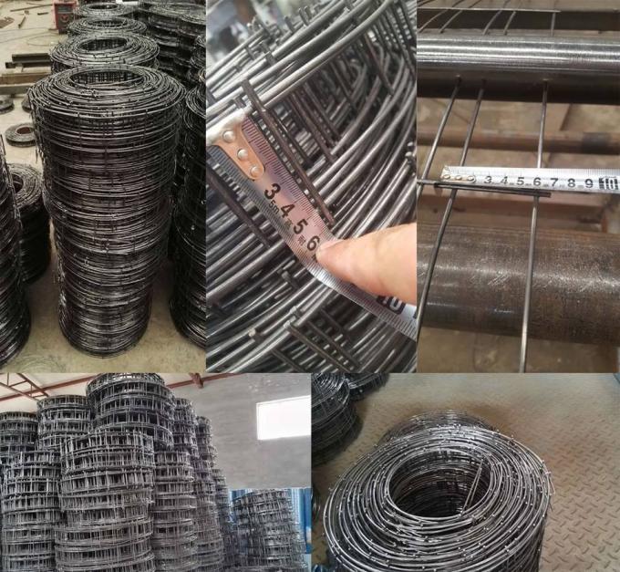 Black Steel Wire Brick Mesh / Low Carbon Steel Construction Brick Mesh 4.0mmX30m 0