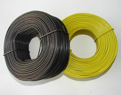 Outdoor PVC Coated Wire , Multi - Purpose Garden Binding PVC Coated Iron Wire 0